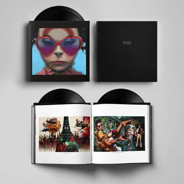 Gorillaz | Humanz: Deluxe Edition [Explicit Content] (Hardcover Book) [Import] (2 Lp's) | Vinyl