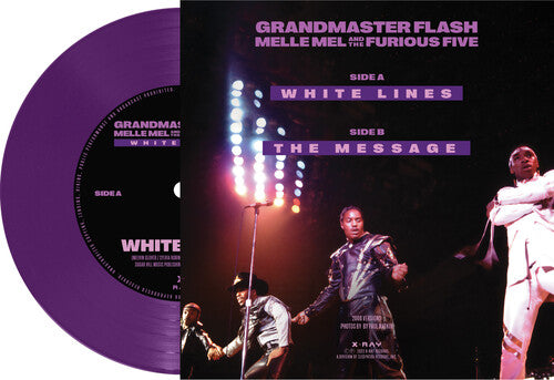 Grandmaster Flash | White Lines (Purple Vinyl) (7" Single) | Vinyl