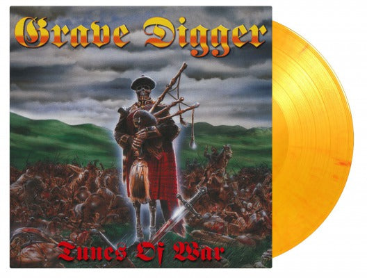 Grave Digger | Tunes Of War (Limited Gatefold, 180-Gram Flaming Orange Colored Vinyl) [Import] (2 Lp's) | Vinyl