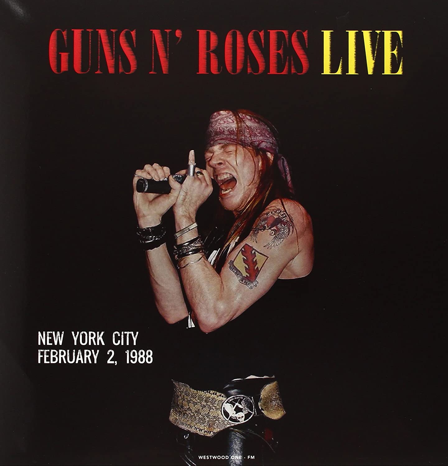 Guns N' Roses | Live In New York City / February 2 1988 (Red Vinyl) | Vinyl