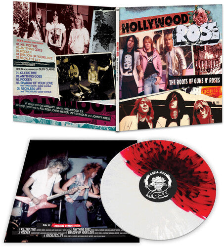 Hollywood Rose | The Roots Of Guns N' Roses (Colored Vinyl, Red & White Splatter, Limited Edition, Remixes) | Vinyl