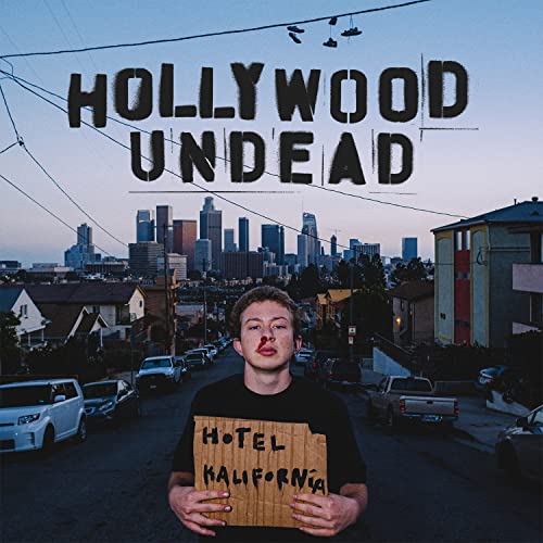 Hollywood Undead | Hotel Kalifornia [Explicit Content] (Indie Exclusive, Baby Blue Colored Vinyl, Deluxe Edition) (2 Lp's) | Vinyl