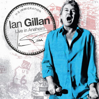 Ian Gillan | Live In Anaheim (Limited Edition, Gatefold, 180-Gram Turquoise Colored Vinyl) [Import] (2 Lp's) | Vinyl - 0