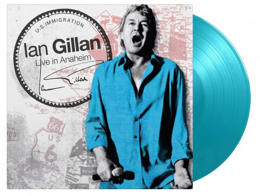 Ian Gillan | Live In Anaheim (Limited Edition, Gatefold, 180-Gram Turquoise Colored Vinyl) [Import] (2 Lp's) | Vinyl