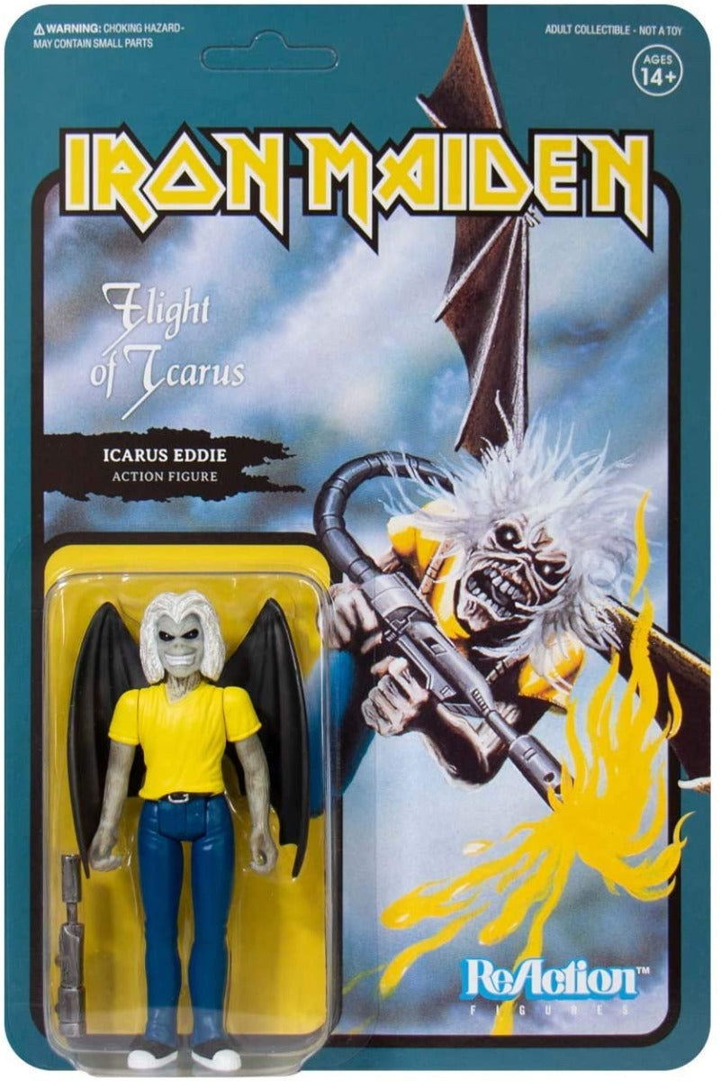 Iron Maiden | Iron Maiden ReAction Figure - Flight of Icarus (Single Art) | Action Figure