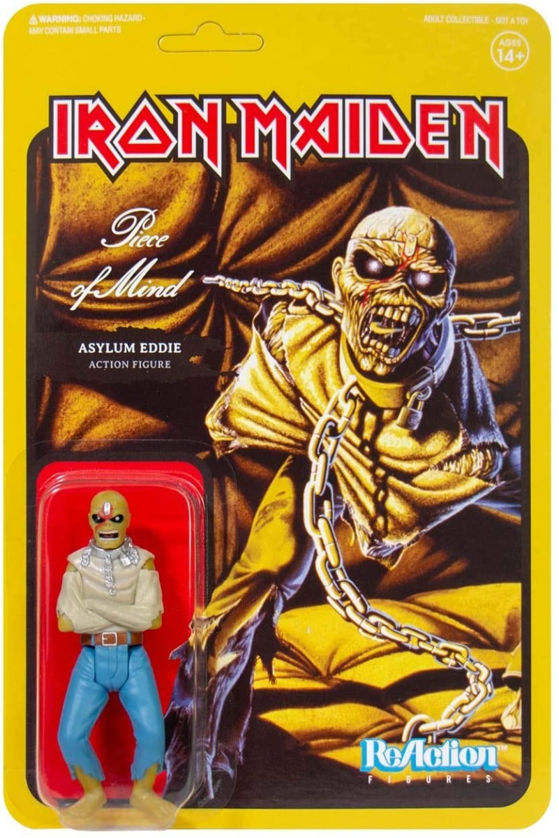 Iron Maiden | Iron Maiden ReAction Figure - Piece of Mind (Album Art) | Action Figure