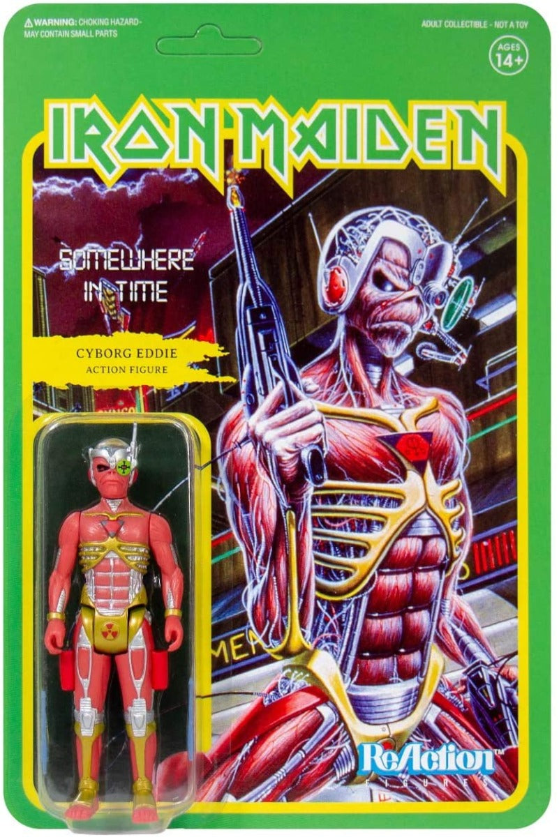 Iron Maiden | Iron Maiden ReAction Figure - Somewhere in Time (Album Art) | Action Figure