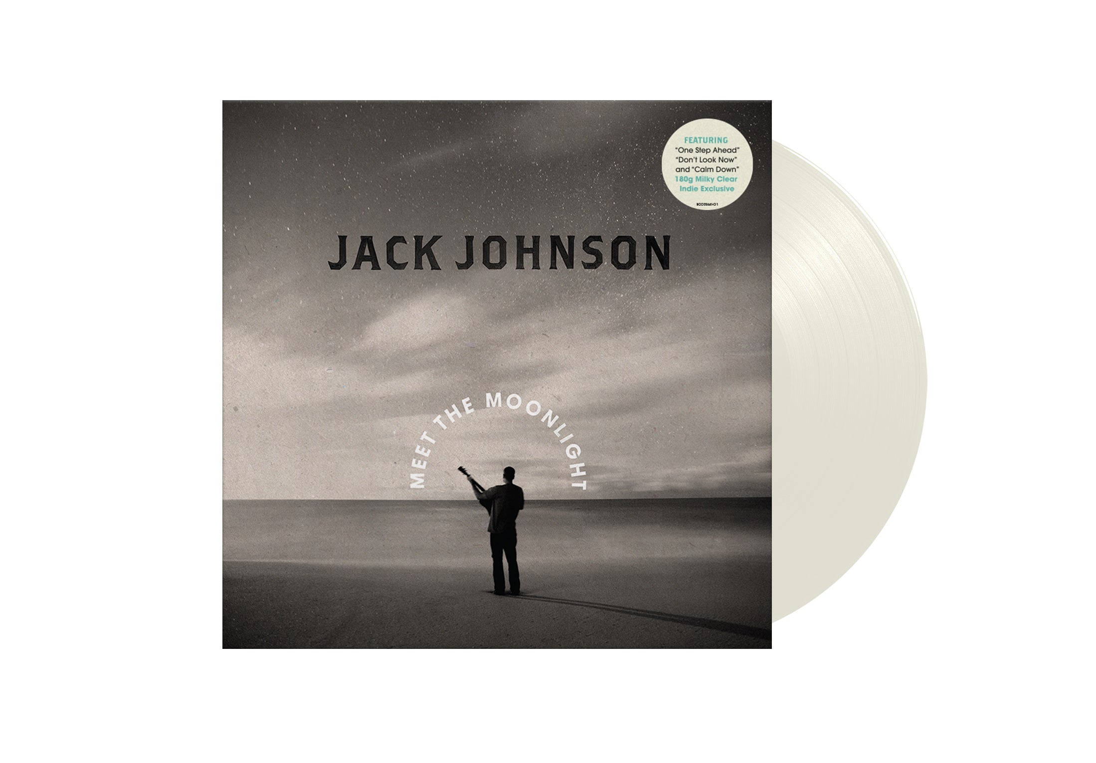 Jack Johnson | Meet The Moonlight (Colored Vinyl, Silver, 180 Gram Vinyl, Indie Exclusive) | Vinyl