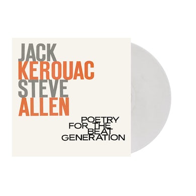 Jack Kerouac & Steve Allen | Poetry For The Beat Generation (100th Birthday) (Milky Clear Vinyl) | Vinyl