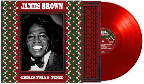 James Brown | Christmas Time - Red | Vinyl