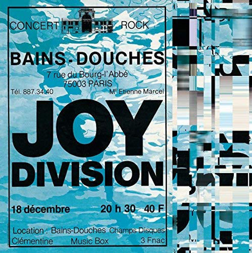 Joy Division | Live At Les Bains Douches Paris December 18 1979 | Vinyl