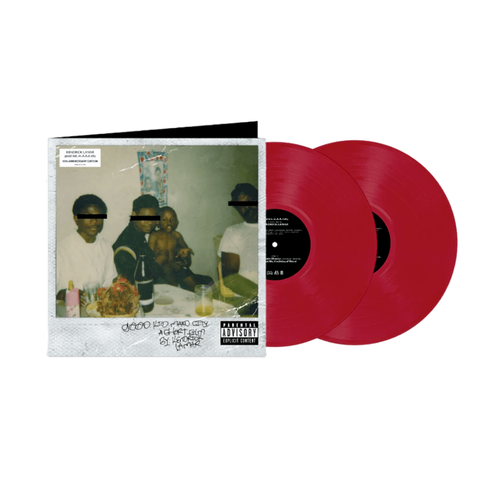 Kendrick Lamar | good Kid, M.A.A.D City (10th Anniversary Edition, Limited Edition, Opaque Apple Red Colored Vinyl) [Explicit Content] [Import] (2 Lp's) | Vinyl