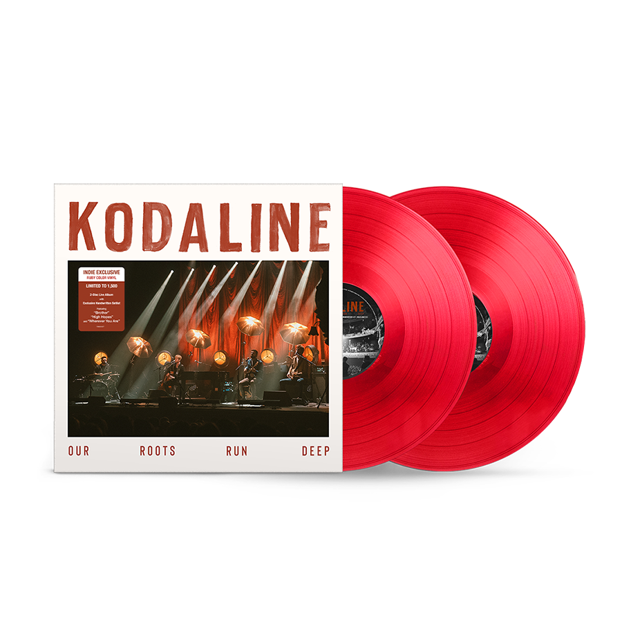Kodaline | Our Roots Run Deep (Limited Edition, Clear Vinyl, Red, Indie Exclusive) (2 Lp's) | Vinyl