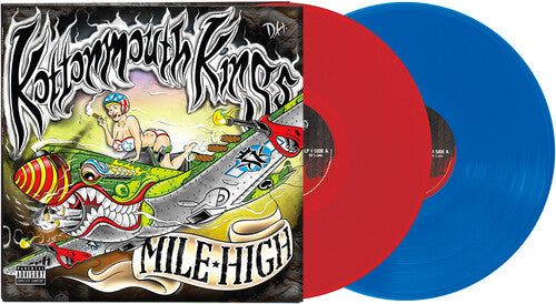 Kottonmouth Kings | Mile High - Red/ blue [Explicit Content] (Colored Vinyl, Red, Blue, Gatefold LP Jacket) (2 Lp's) | Vinyl