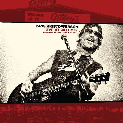Kris Kristofferson | Live At Gilley’s - Pasadena, TX: September 15, 1981 (INDIE EXCLUSIVE, WHITE MARBLED VINYL) | Vinyl