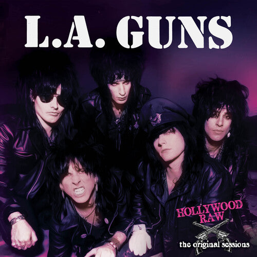 L.A. Guns | Hollywood Raw: The Original Sessions (Colored Vinyl, Purple & Black Splatter) | Vinyl