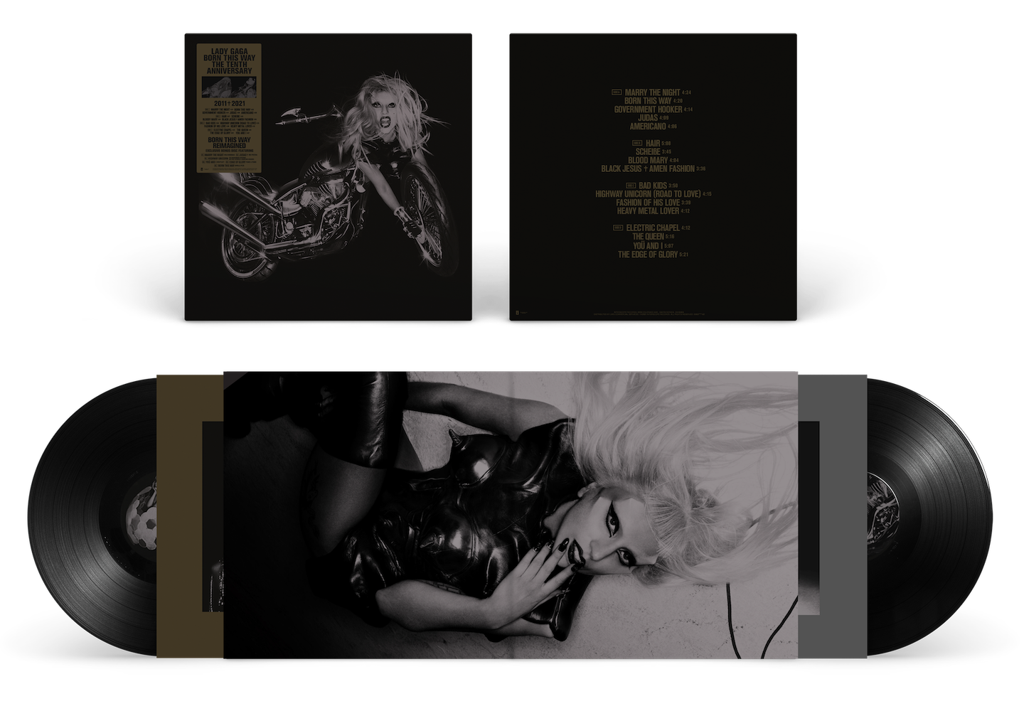 Lady Gaga | Born This Way: The Tenth Anniversary Edition (3 Lp's) | Vinyl - 0