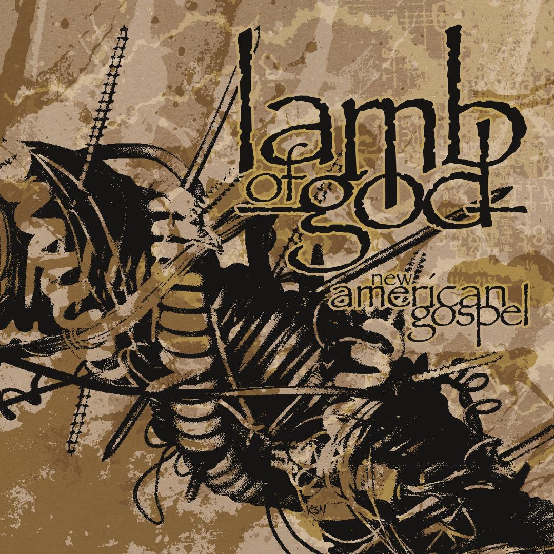 Lamb of God | New American Gospel (Limited Edition, Wild Card Galaxy Base W/ White & Black Splatter Colored Vinyl) | Vinyl
