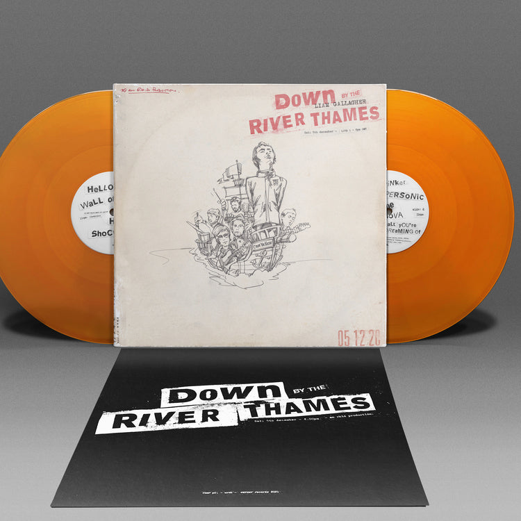 Liam Gallagher | Down By The River Thames (2LP Orange Vinyl) | Vinyl - 0