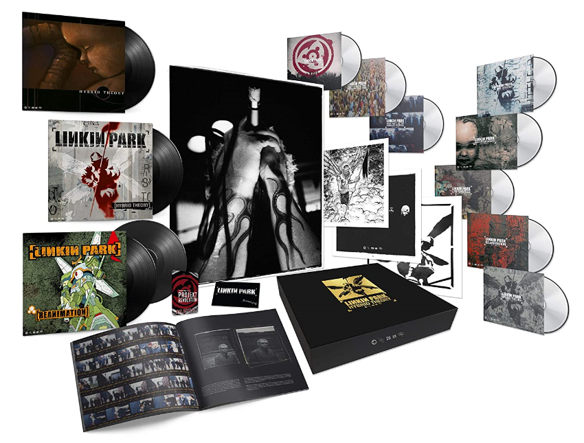 LINKIN PARK | Hybrid Theory 20TH ANNIVERSARY SUPER DELUXE 5CD/3DVD/3LP BOX SET | Vinyl - 0