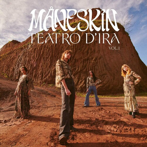 Maneskin | Teatro D'Ira: Vol. I (Transparent Orange Colored Vinyl) [Import] | Vinyl