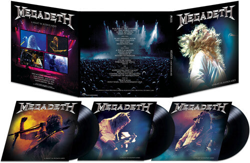 Megadeth | A Night In Buenos Aires (180 Gram Vinyl) (3 LP) | Vinyl