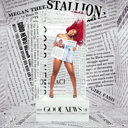 Megan Thee Stallion | Good News [Explicit Content] (Colored Vinyl, Blue, White, Indie Exclusive) (2 Lp's) | Vinyl - 0