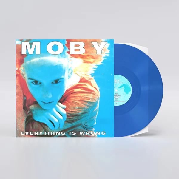 Moby | Everything Is Wrong (Colored Vinyl, Blue, 140 Gram Vinyl) | Vinyl