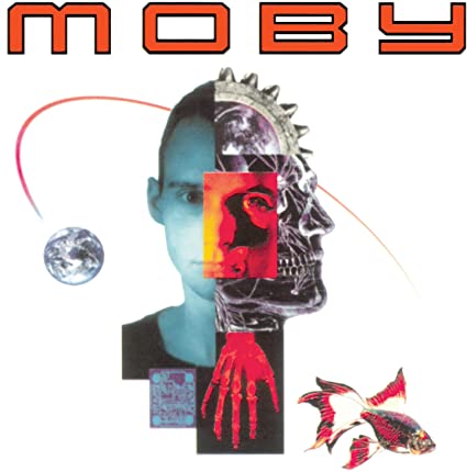 Moby | Moby (Black, White & Blue Marbled Colored Vinyl, 140 Gram Vinyl) | Vinyl
