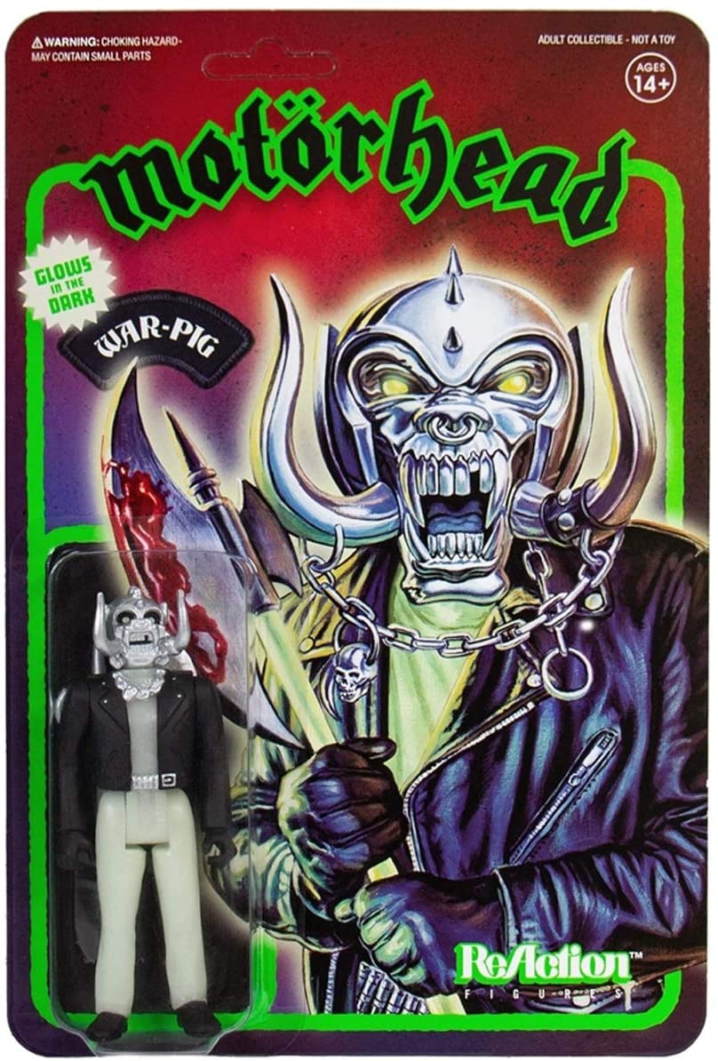 Motorhead | Motorhead ReAction Figure - Warpig - Glow in the Dark (Collectible, Figure, Action Figure) |
