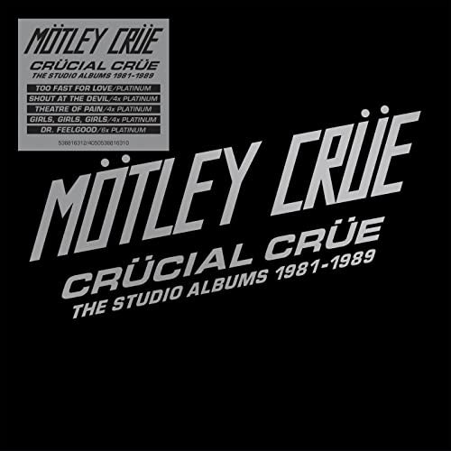 Mötley Crüe | Crücial Crüe - The Studio Albums 1981-1989 (Limited Edition CD Box) | CD - 0
