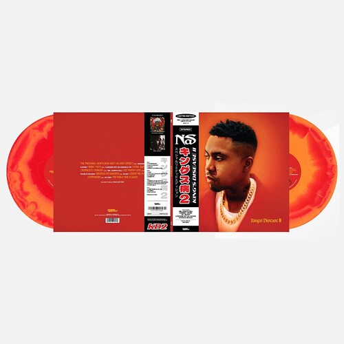 Nas | King's Disease Ii (Colored Vinyl, Red, Orange) (2 Lp's) | Vinyl - 0