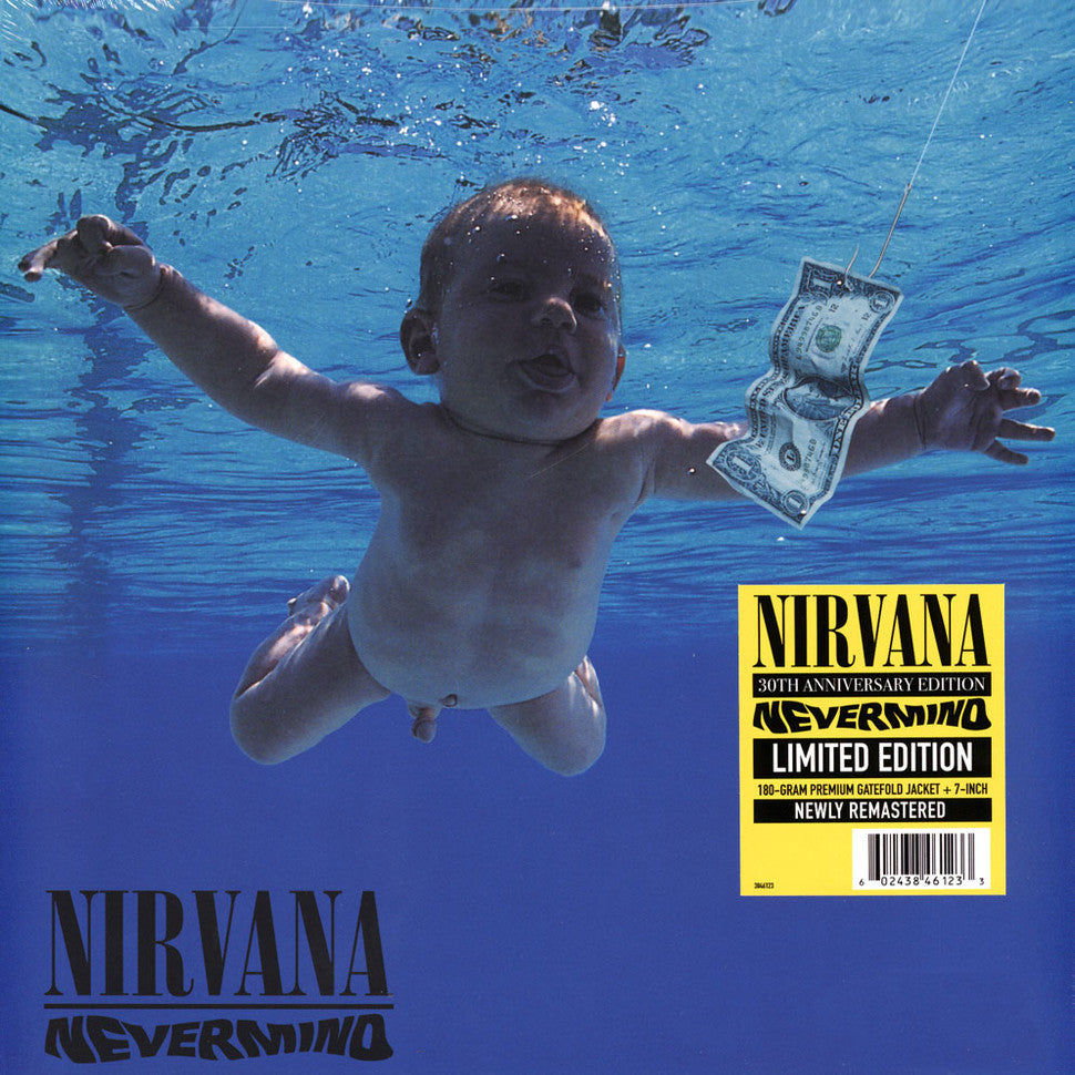 Nirvana | Nevermind (30th Anniversary Edition) (Limited Edition, 180 Gram Vinyl + Bonus 7") | Vinyl