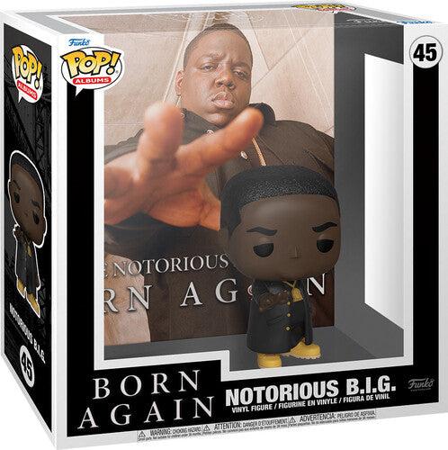 Notorious B.I.G. | FUNKO POP! ALBUMS: Biggie Smalls - Born Again (Large Item, Vinyl Figure) | Action Figure