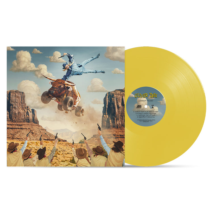 Oliver Tree | Cowboy Tears [Explicit Content] (Indie Exclusive, Colored Vinyl, Yellow) | Vinyl