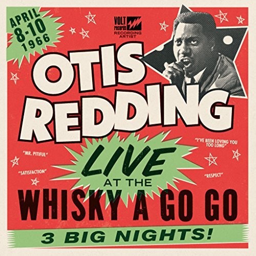 Otis Redding | Live At The Whiskey A Go Go (180 Gram Vinyl) (2 Lp's) | Vinyl