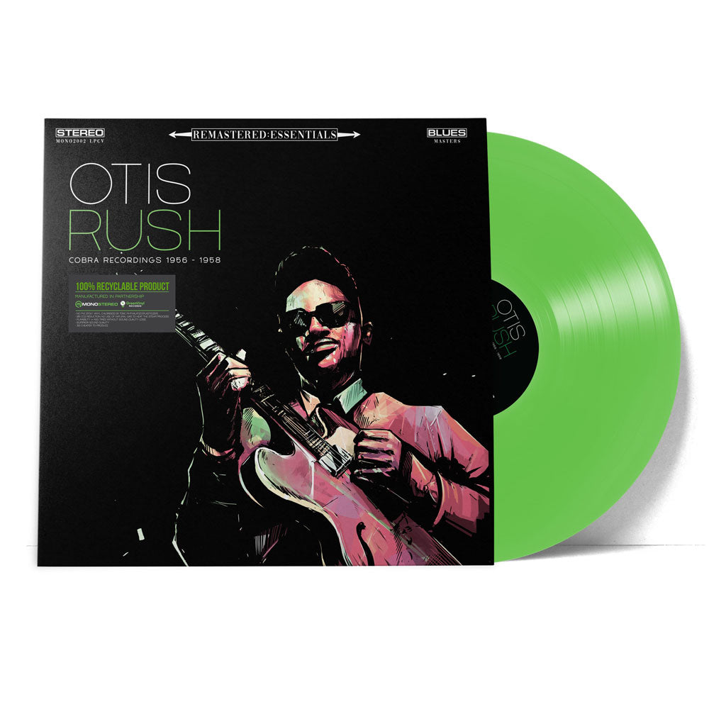 Otis Rush | Remastered:Essentials | Cobra Recordings 1956-1958 (180 Gram Green, 100% Recyclable GVR Sound Injection Mold Pressing) | Vinyl