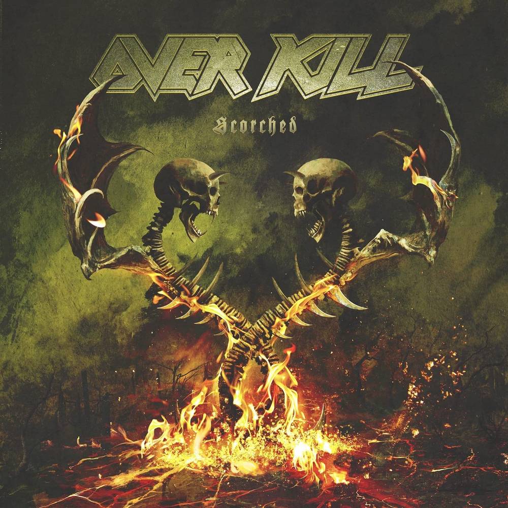 Overkill | Scorched (Indie Exclusive, Amber W/ Green Splatter Colored Vinyl) (2 Lp's) | Vinyl - 0