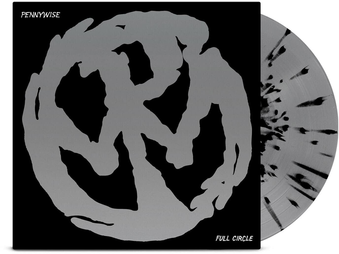 Pennywise | Full Circle - Anniversary Edition (Colored Vinyl, Silver & Black Splatter) | Vinyl