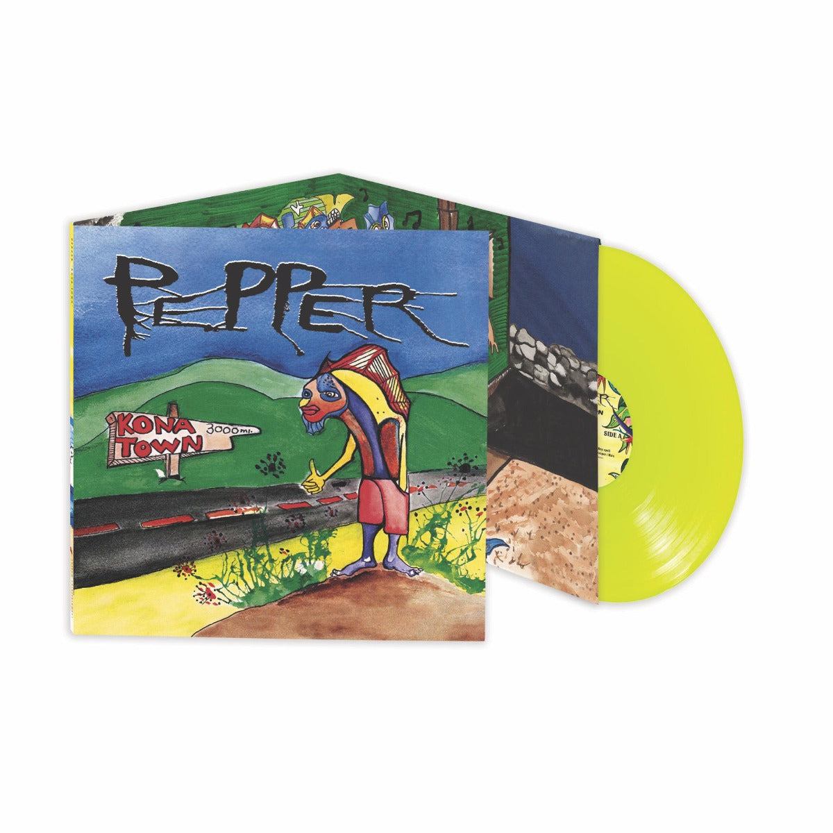 Pepper | Kona Town (Clear Vinyl, Yellow, Indie Exclusive) | Vinyl