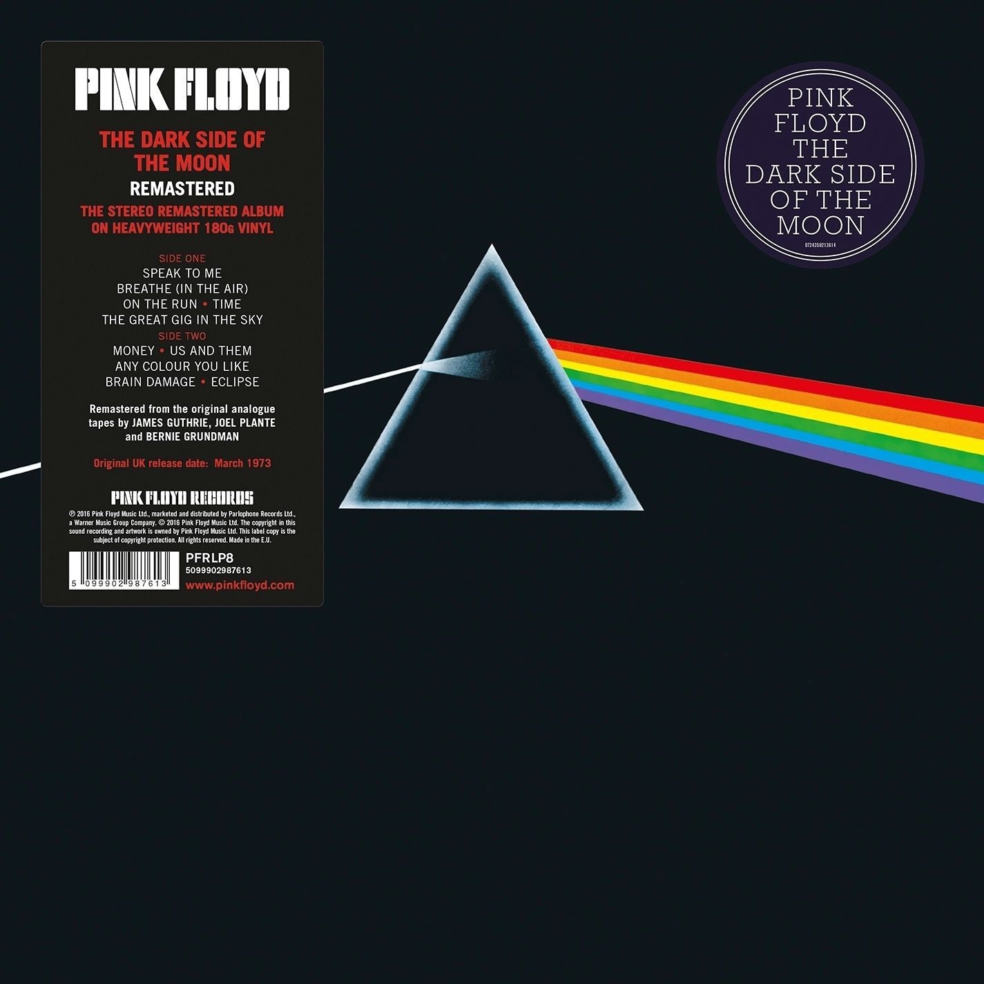 Pink Floyd Dark Side of the Moon Remastered