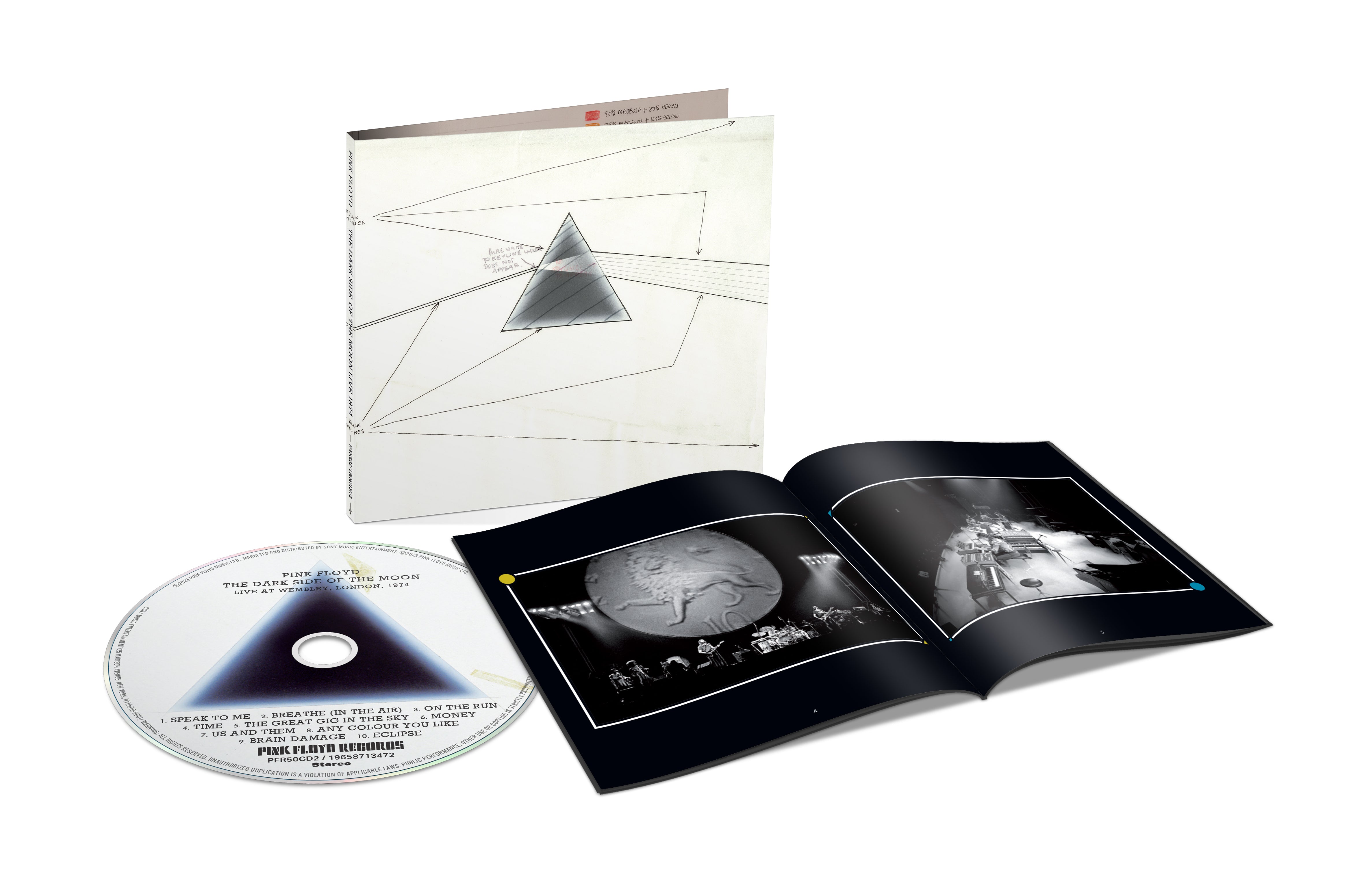 Pink Floyd | The Dark Side Of The Moon - Live At Wembley Empire Pool, London, 1974 | CD