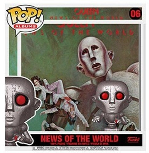 Queen | FUNKO POP! ALBUMS: Queen - News of the World (MT) (Large Item, Vinyl Figure) | Action Figure