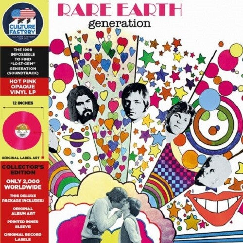 Rare Earth | Generation (Original Soundtrack) (Pink Vinyl) | Vinyl - 0