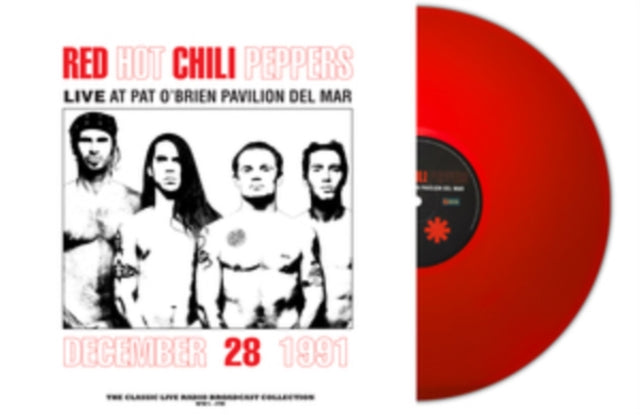 Red Hot Chili Peppers | Live at Pat O'Brien Pavilion, Del Mar, CA, December 28th 1991 (180 Gram Red Vinyl) [Import] | Vinyl