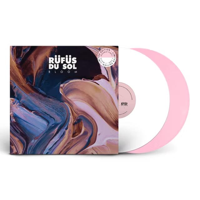 Rufus Du Sol | Bloom (Limited Edition, Pink & White Colored Vinyl) [Import] (2 Lp's) | Vinyl