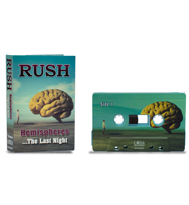 RUSH | HEMISPHERES (AQUA BLUE SHELL) | Cassette