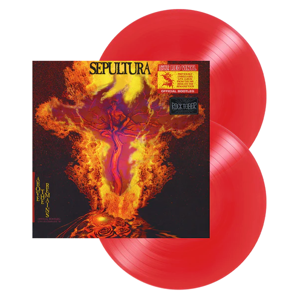 Sepultura | Above The Remains - Live '89 (Limited Edition, Red Vinyl, Rocktober 2018 Exclusive) | Vinyl