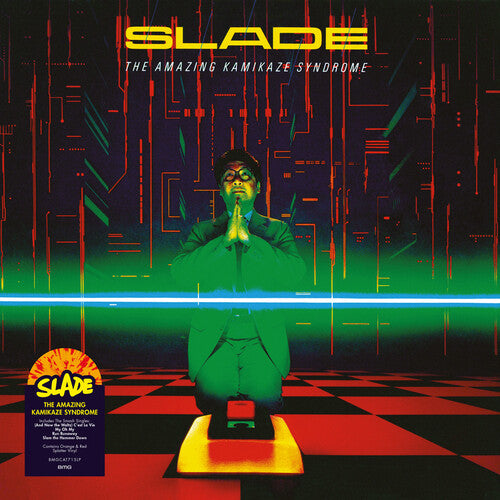 Slade | The Amazing Kamikaze Syndrome (Red and Transparent Orange Splatter Vinyl) | Vinyl