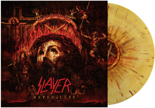 Slayer | Repentless (Indie Exclusive) (Beer & Mustard Swirl w/ Red & Brown Splatter) | Vinyl